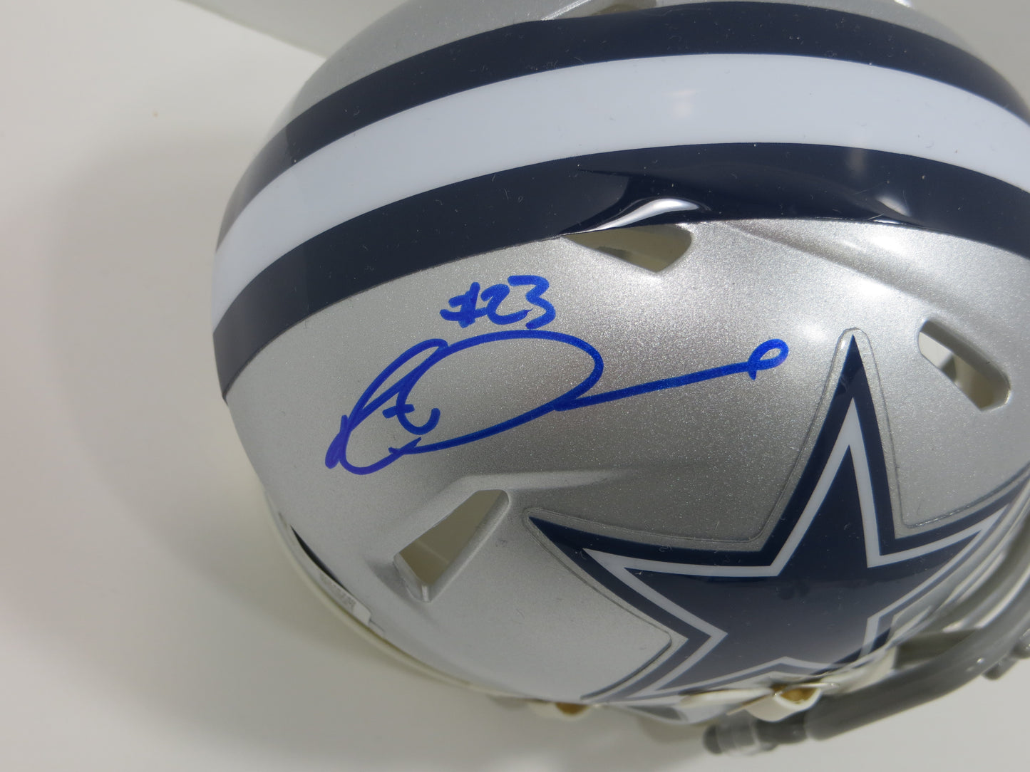 RICO DOWDLE SIGNED DALLAS COWBOYS Riddell MINI HELMET Gamecocks BAS COA
