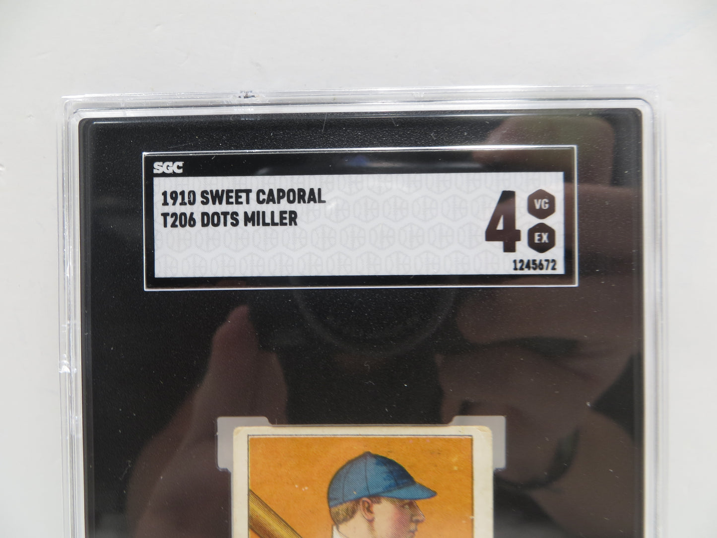 1910 Sweet Caporal Dots Miller T206 SGC 4