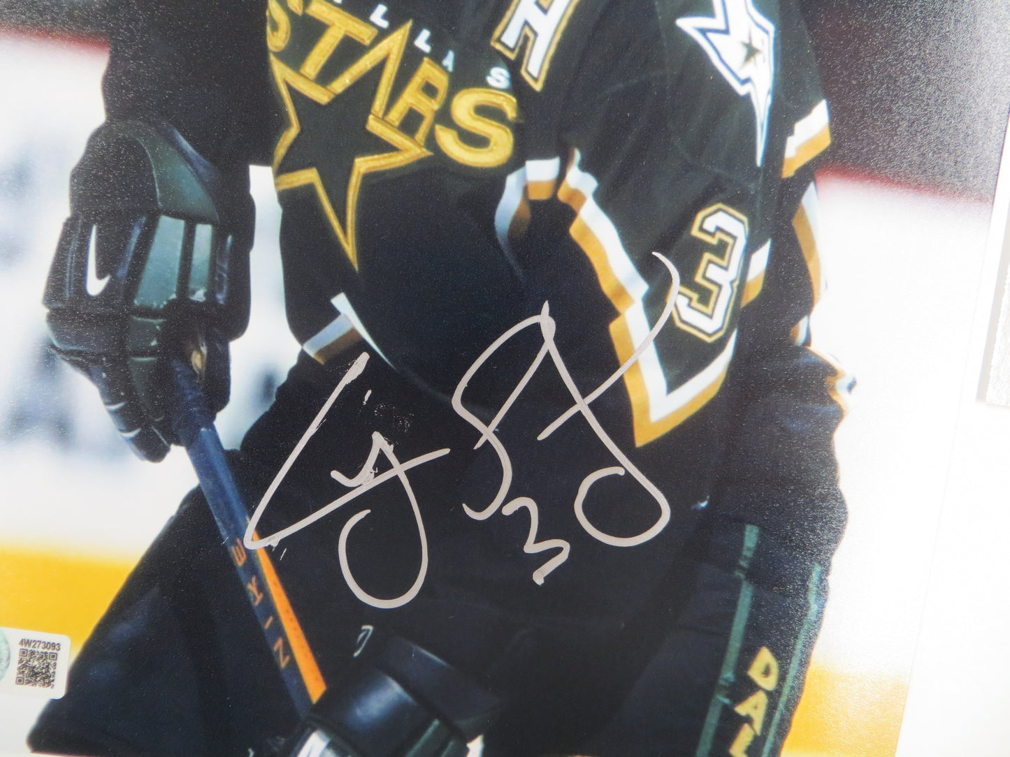 CRAIG LUDWIG DALLAS SATRS SIGNED 8x10 PHOTO BAS COA