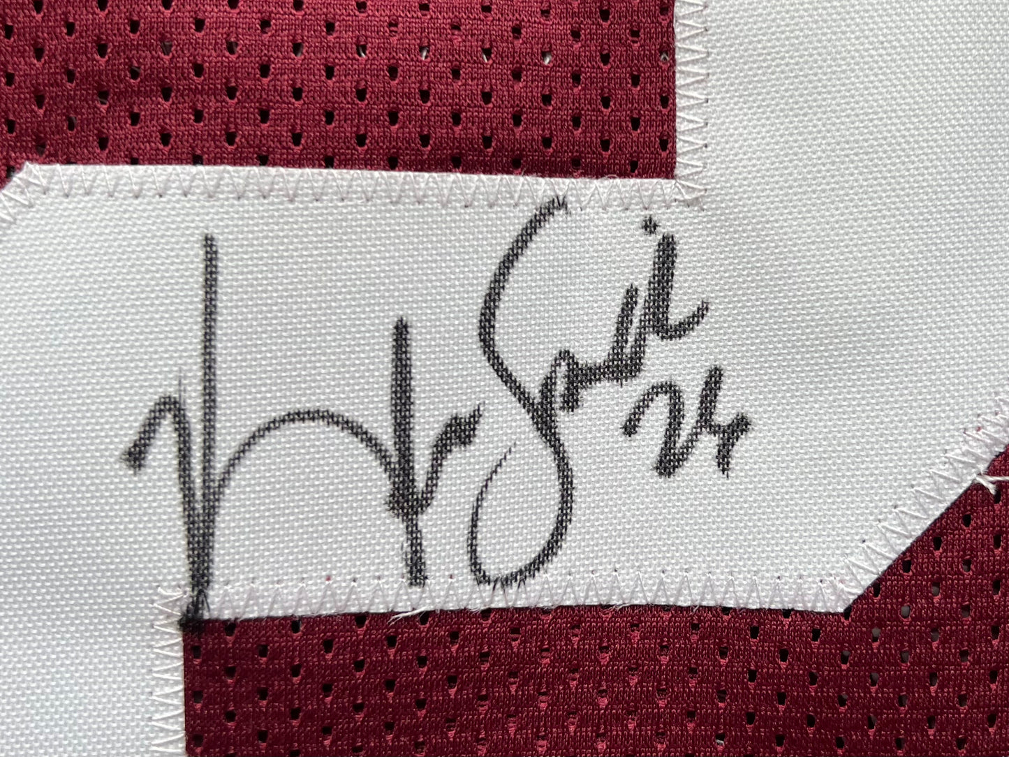 KEVIN SMITH TEXAS A&M AGGIES SIGNED JERSEY w/INSCs Dallas Cowboys 2XL BAS COA