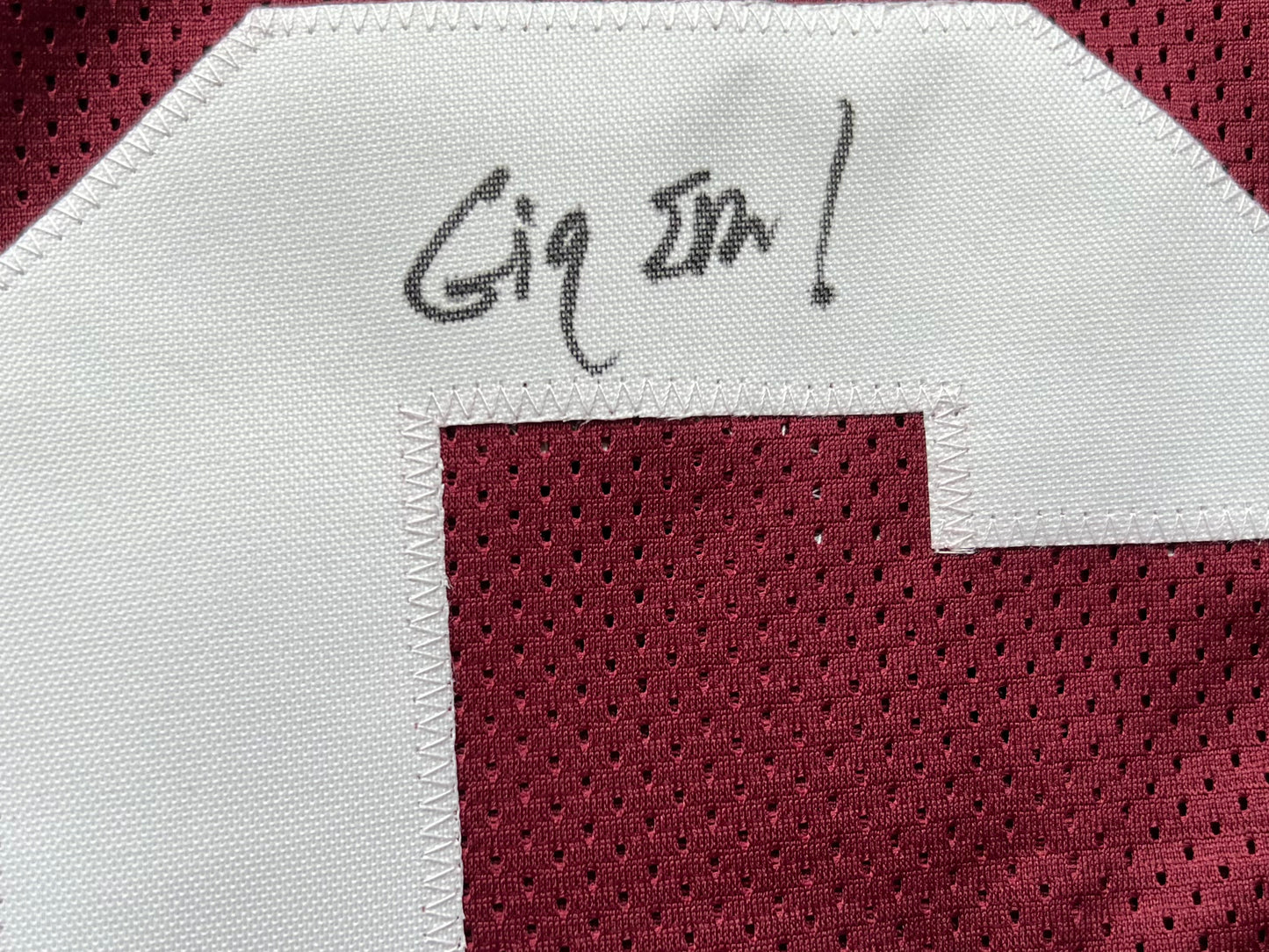 KEVIN SMITH TEXAS A&M AGGIES SIGNED JERSEY w/INSCs Dallas Cowboys 2XL BAS COA