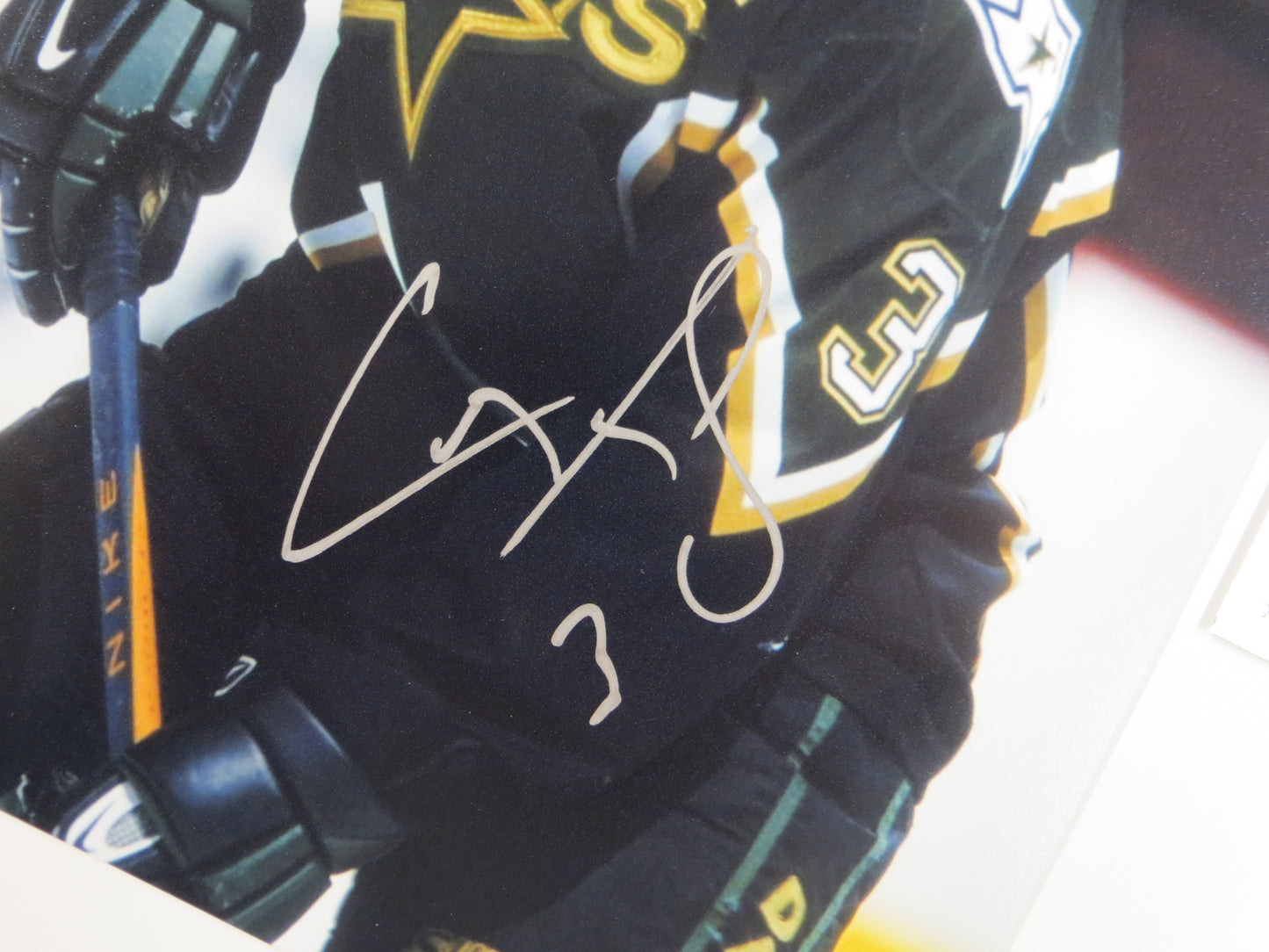 CRAIG LUDWIG DALLAS SATRS SIGNED 8x10 PHOTO BAS COA