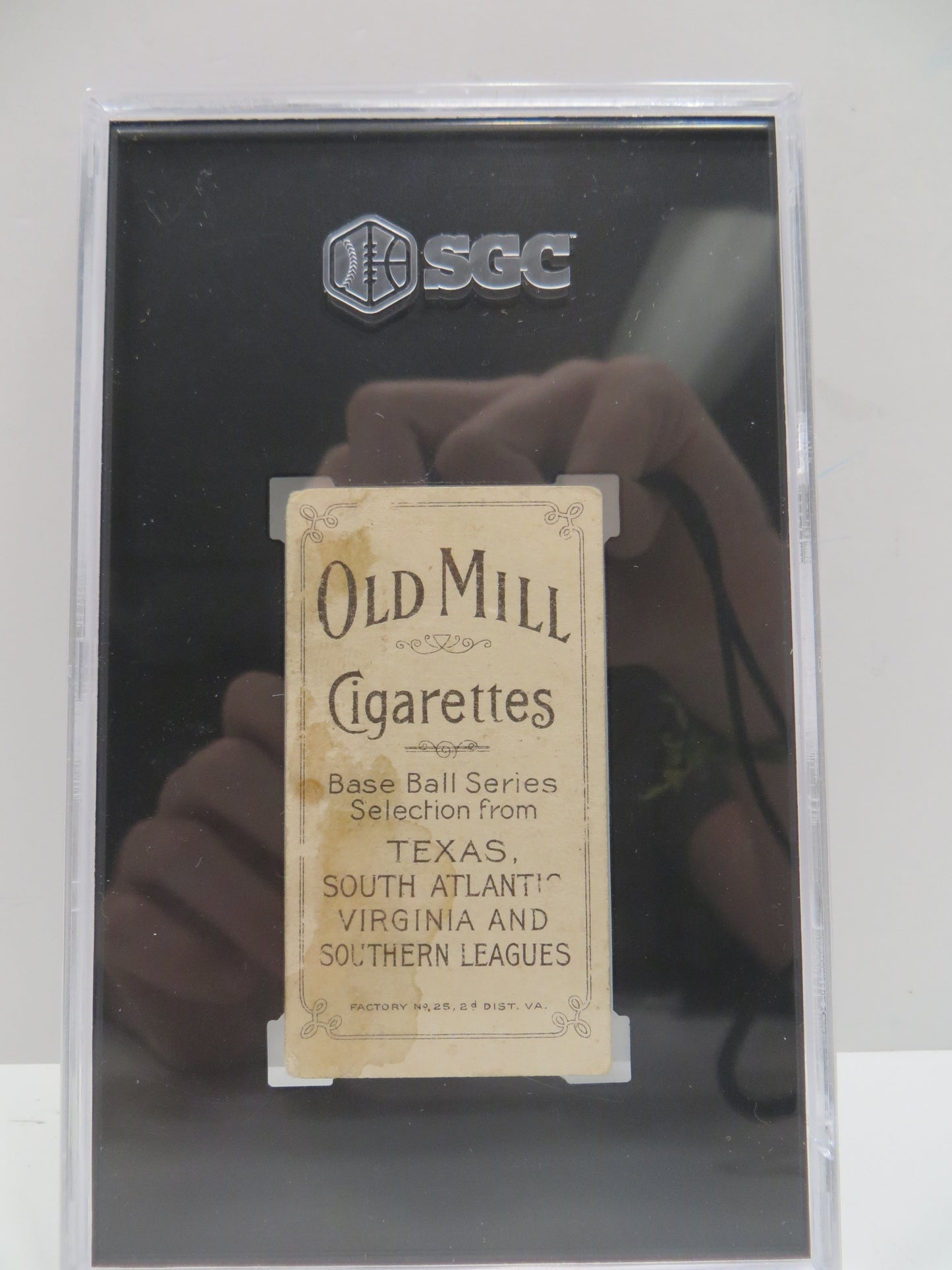 1909-11 Old Mill Cigarettes Ike Rockenfeld T206 SGC Authentic