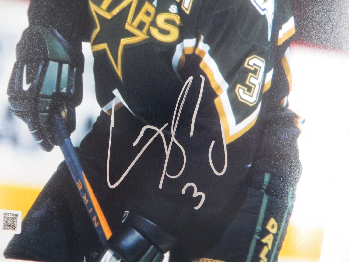 CRAIG LUDWIG DALLAS SATRS SIGNED 8x10 PHOTO BAS COA