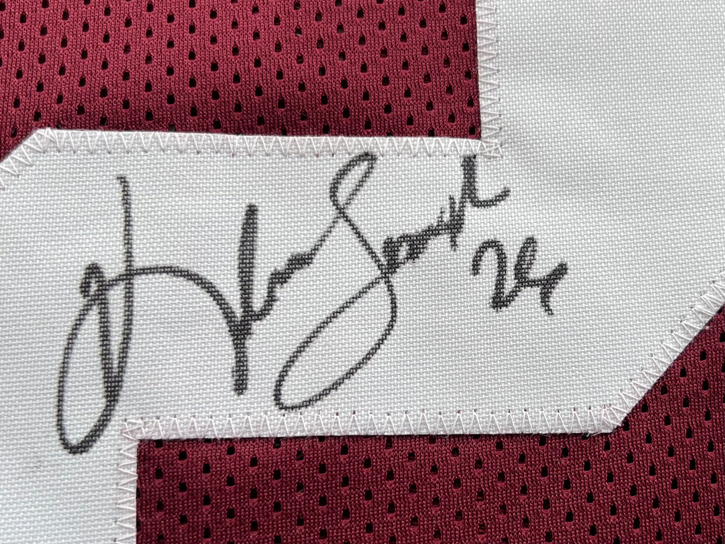 KEVIN SMITH TEXAS A&M AGGIES SIGNED JERSEY w/INSCs Dallas Cowboys 2XL BAS COA