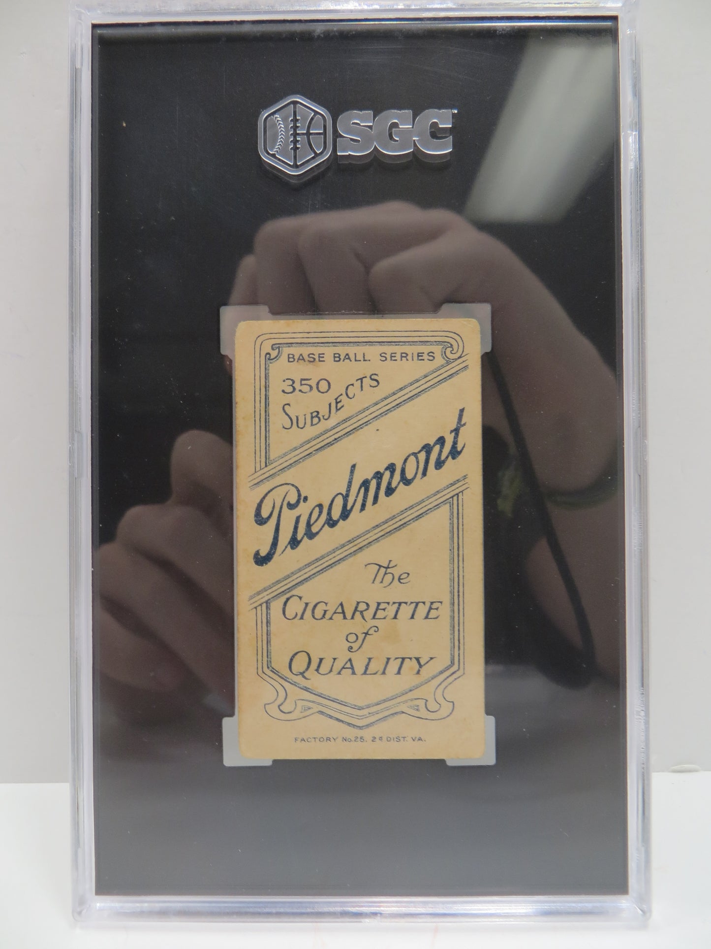 1910 Piedmont Cigarettes Lou Fiene T206 Throwing SGC 2