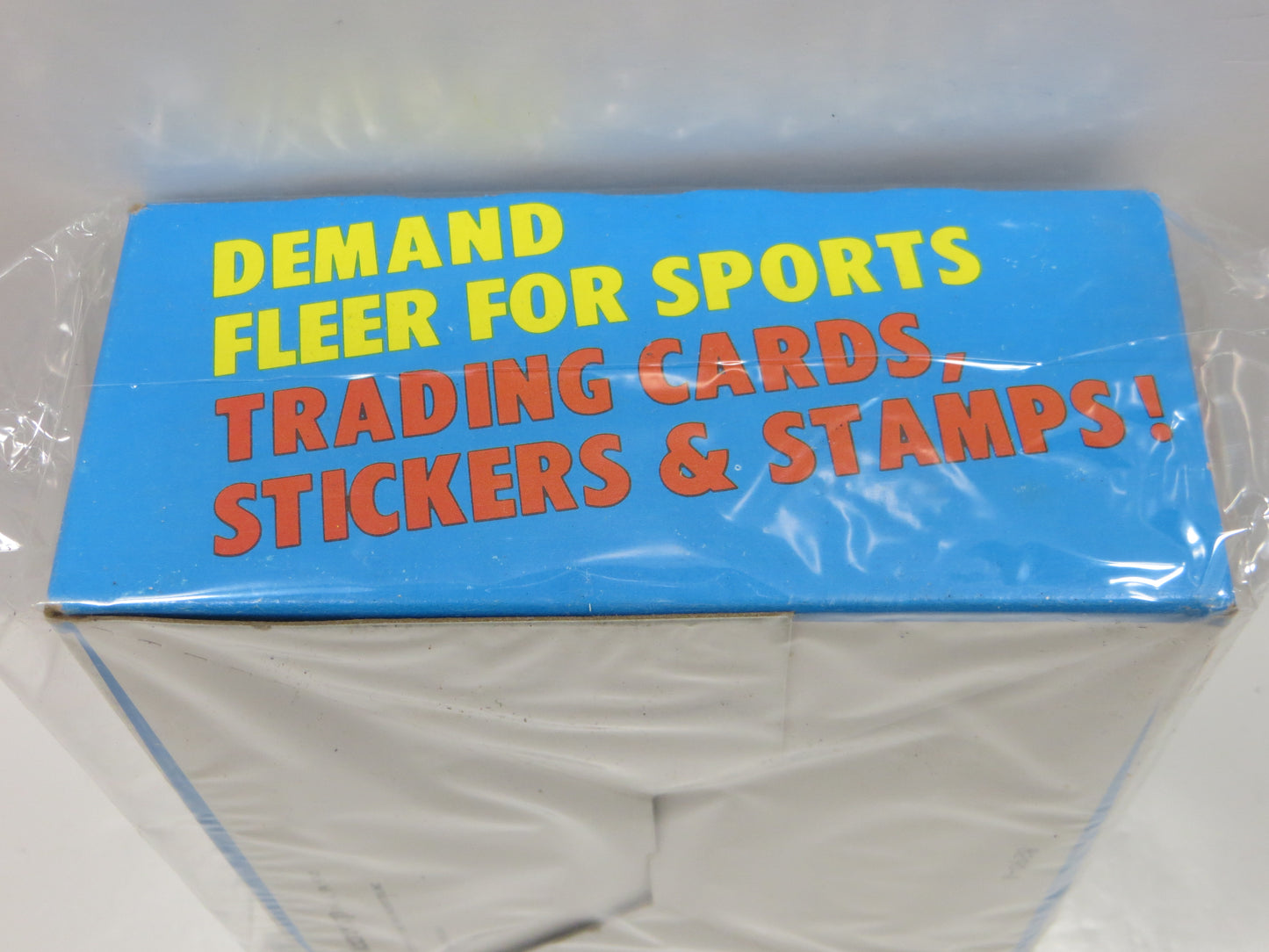 1982 FLEER TEAMS IN ACTION FOOTBALL EMPTY WAX BOX Lot of 2 BOXES