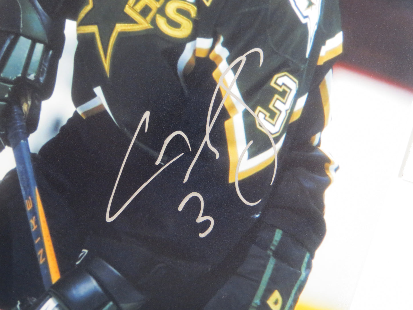 CRAIG LUDWIG DALLAS SATRS SIGNED 8x10 PHOTO BAS COA