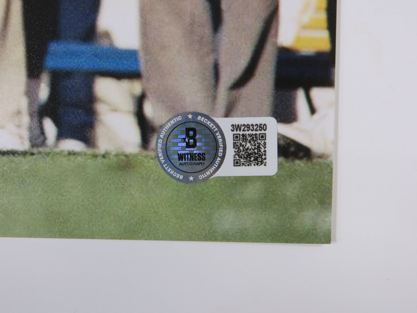 RAGHIB ROCKET ISMAIL SIGNED 8x10 NOTRE DAME IRISH vs MIAMI PHOTO BAS COA