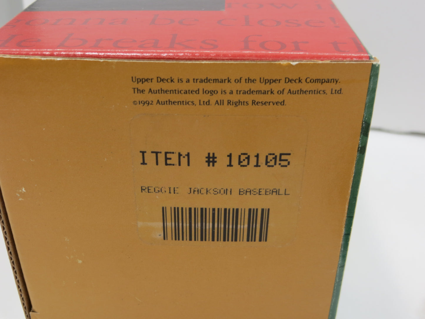 REGGIE JACKSON SIGNED OFFICIAL AMERICAN LEAGUE BASEBALL w/MrOctober UDA BOX