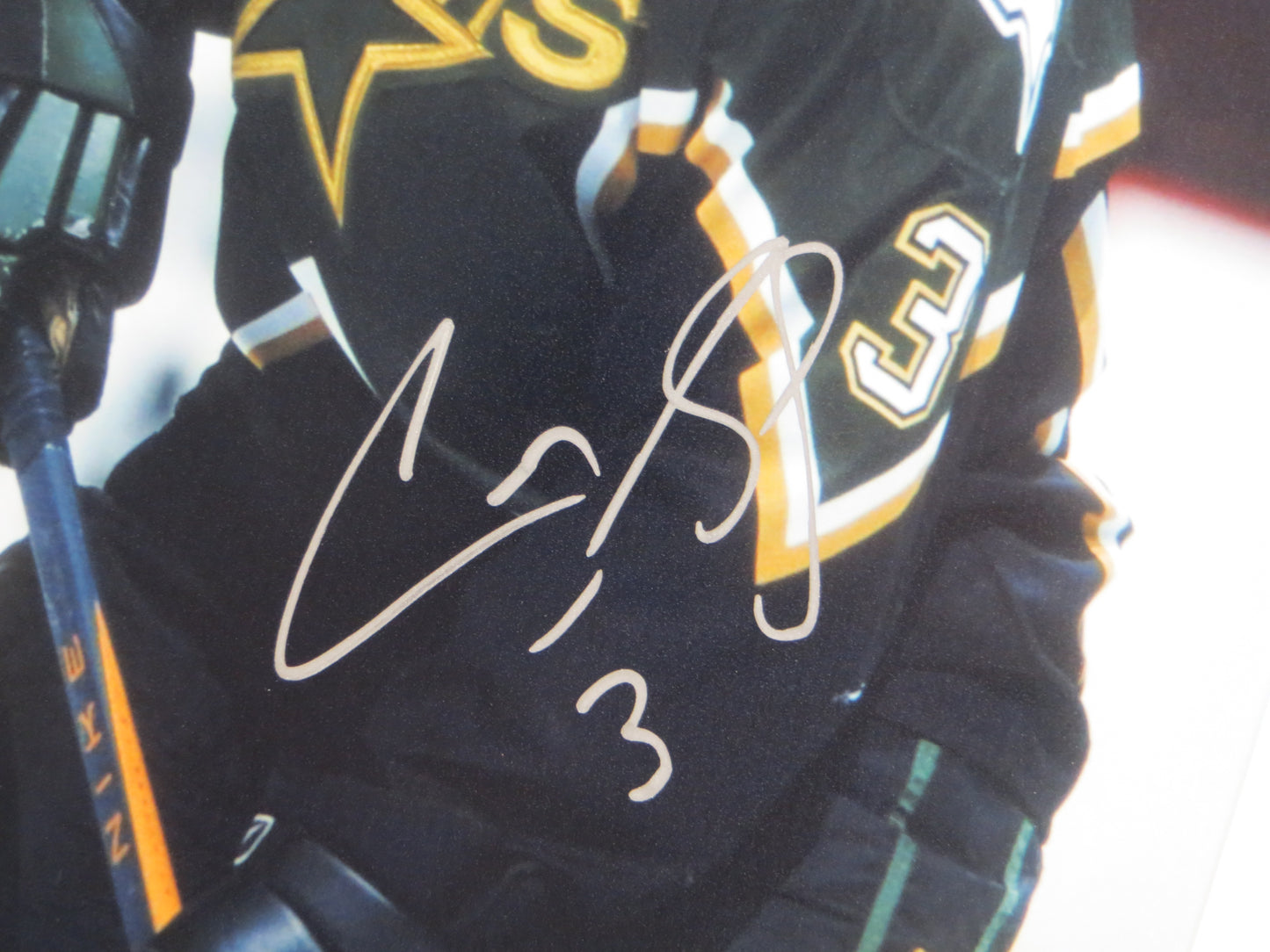 CRAIG LUDWIG DALLAS SATRS SIGNED 8x10 PHOTO BAS COA