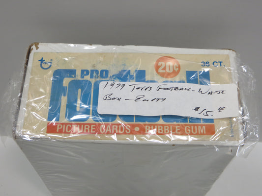 1979 TOPPS FOOTBALL EMPTY WAX BOX