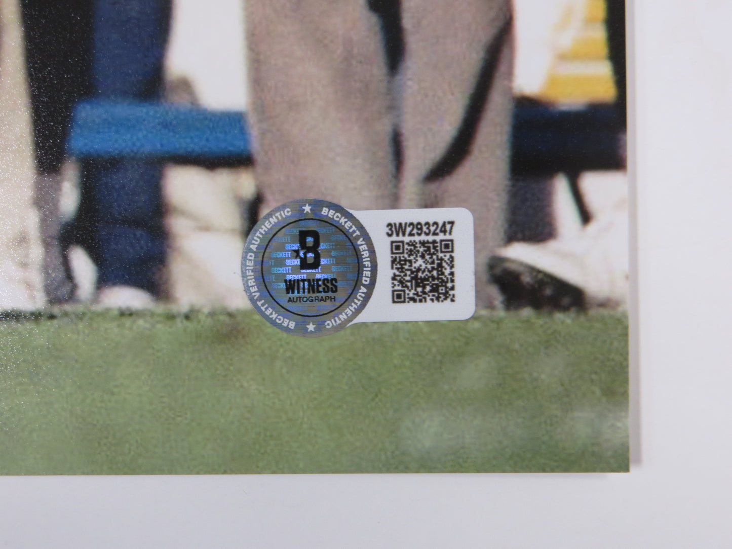 RAGHIB ROCKET ISMAIL SIGNED 8x10 NOTRE DAME IRISH vs MIAMI PHOTO BAS COA