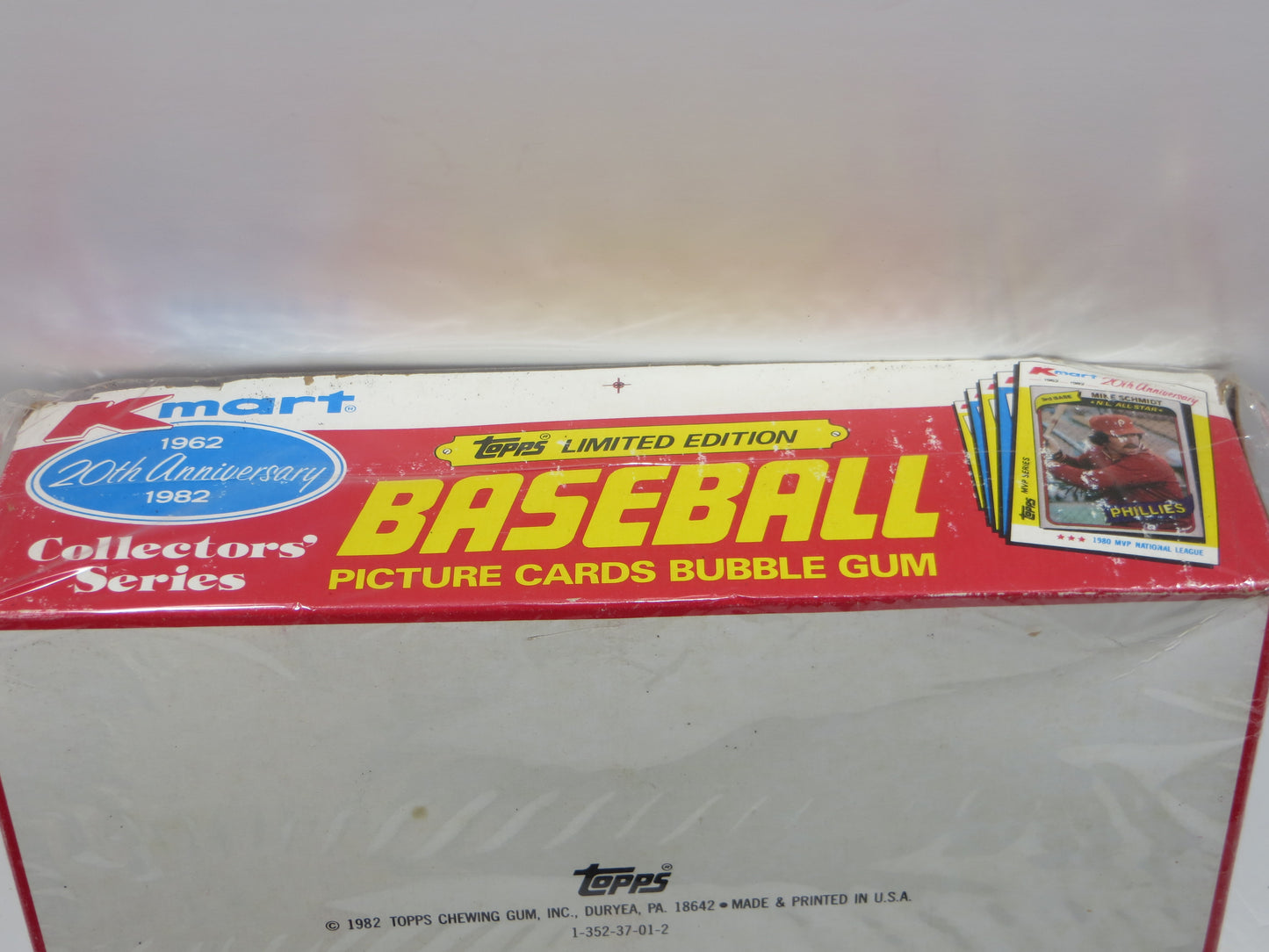 1982 TOPPS BASEBALL AL & NL MVPs EMPTY RETAIL BOX