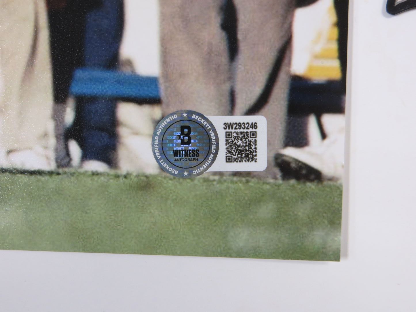 RAGHIB ROCKET ISMAIL SIGNED 8x10 NOTRE DAME IRISH vs MIAMI PHOTO BAS COA