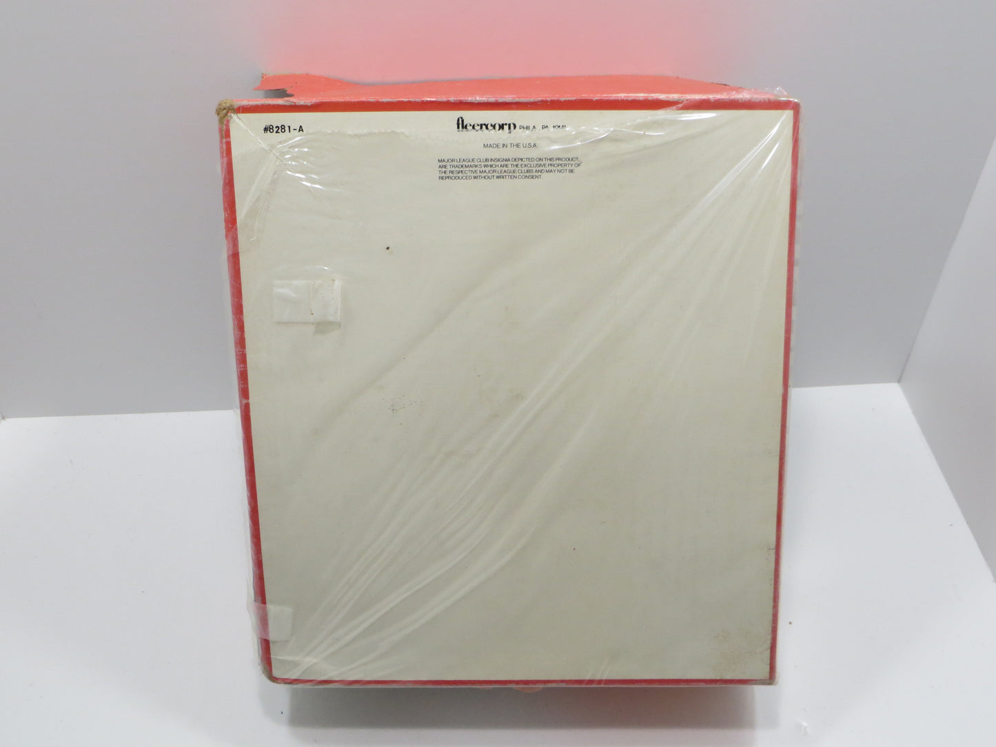 1982 FLEER STICKERS BASEBALL EMPTY WAX BOX Lot of 2 BOXES