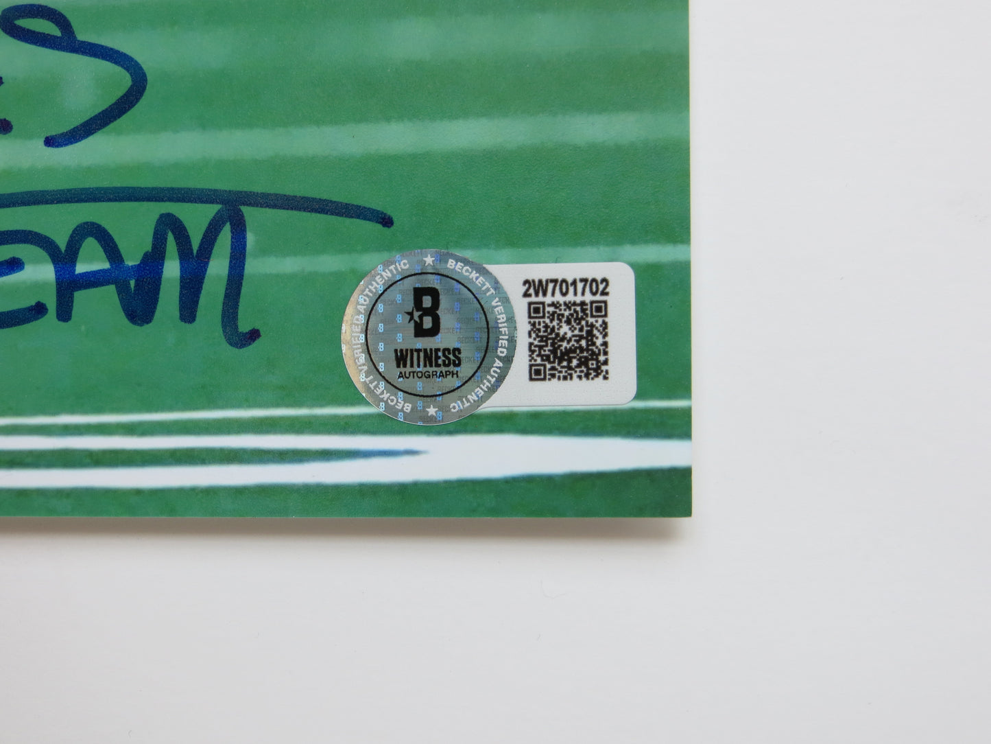 RAGHIB ROCKET ISMAIL DALLAS COWBOYS SIGNED 8x10 wAmericas Team BAS
