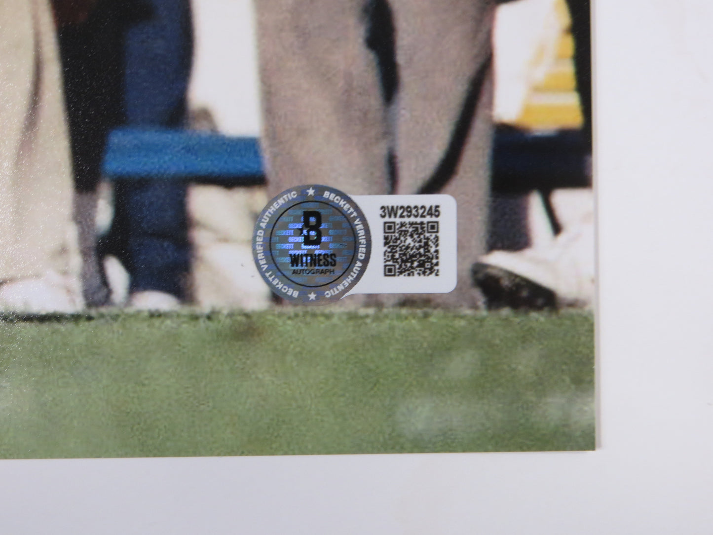 RAGHIB ROCKET ISMAIL SIGNED 8x10 NOTRE DAME IRISH vs MIAMI PHOTO BAS COA