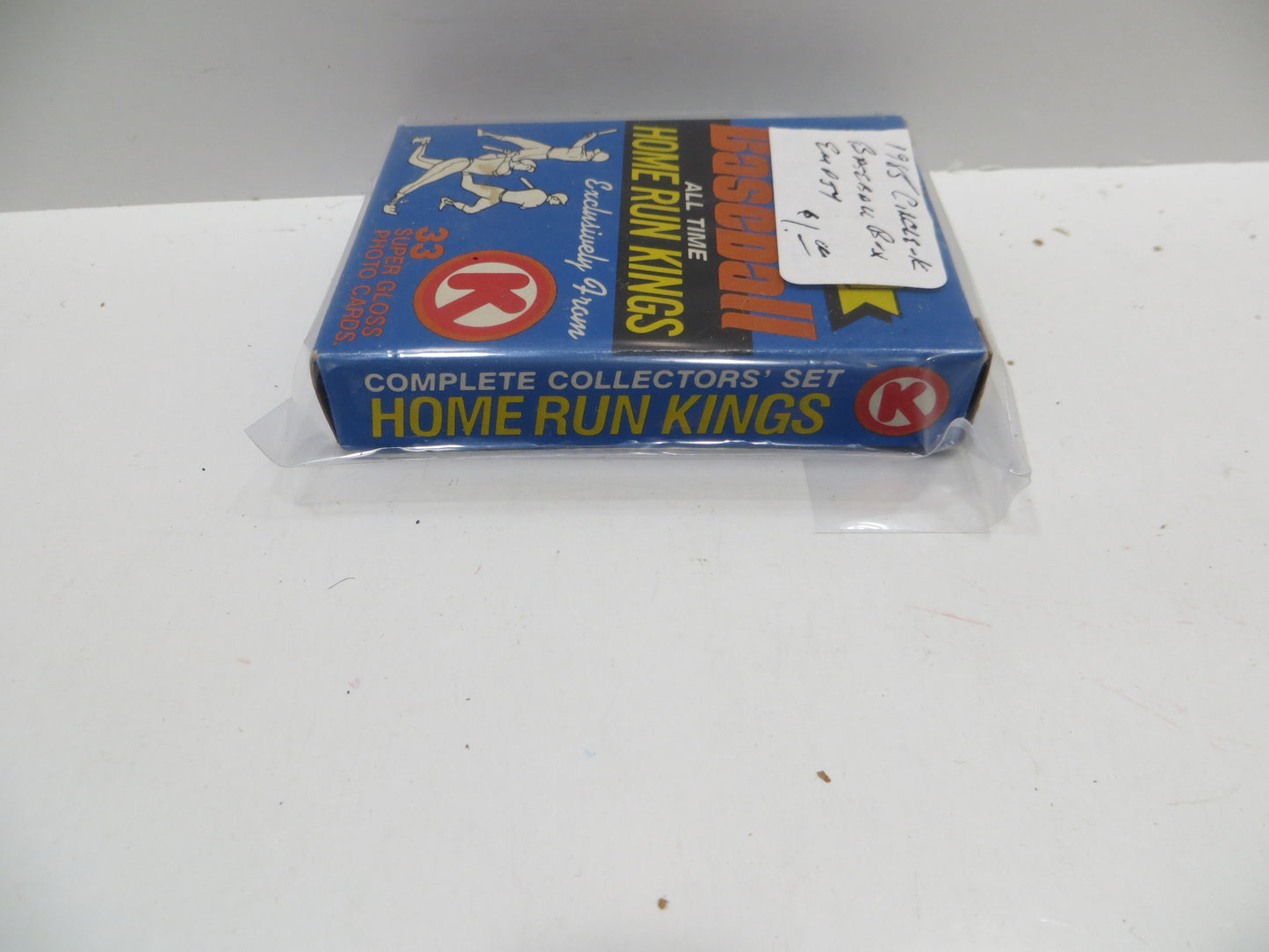 1985 TOPPS Circle K BASEBALL ALL TIME HR KINGS EMPTY BOX