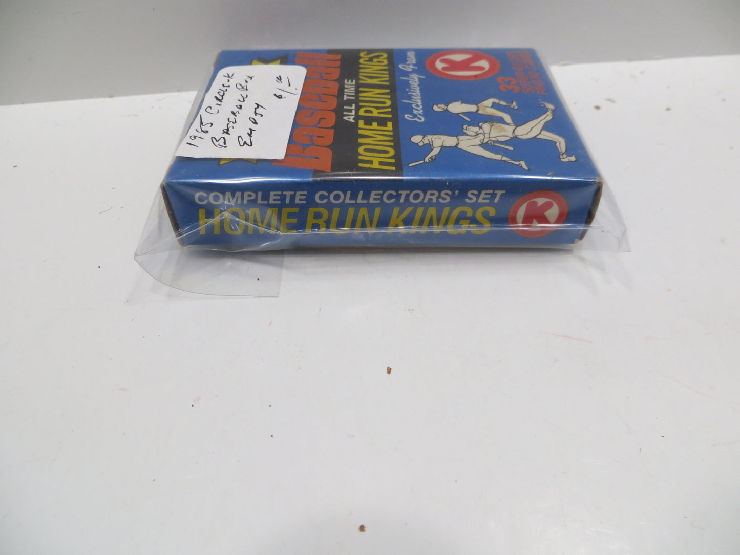 1985 TOPPS Circle K BASEBALL ALL TIME HR KINGS EMPTY BOX