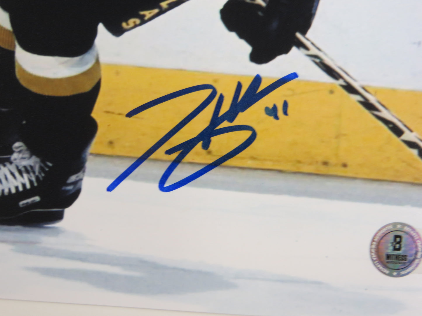 TONY HRKAC DALLAS STARS SIGNED 8x10 HOCKEY PHOTO BAS COA