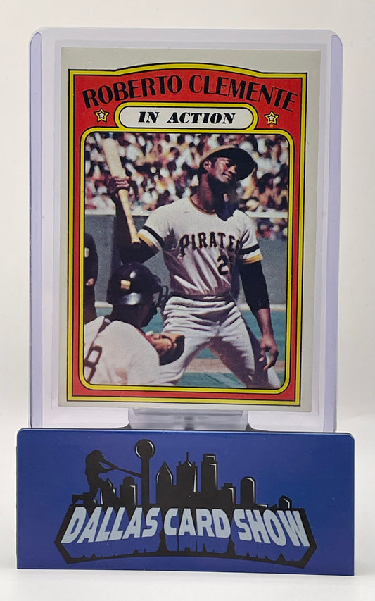 1972 Topps - In Action Roberto Clemente #310 Pirates HOF