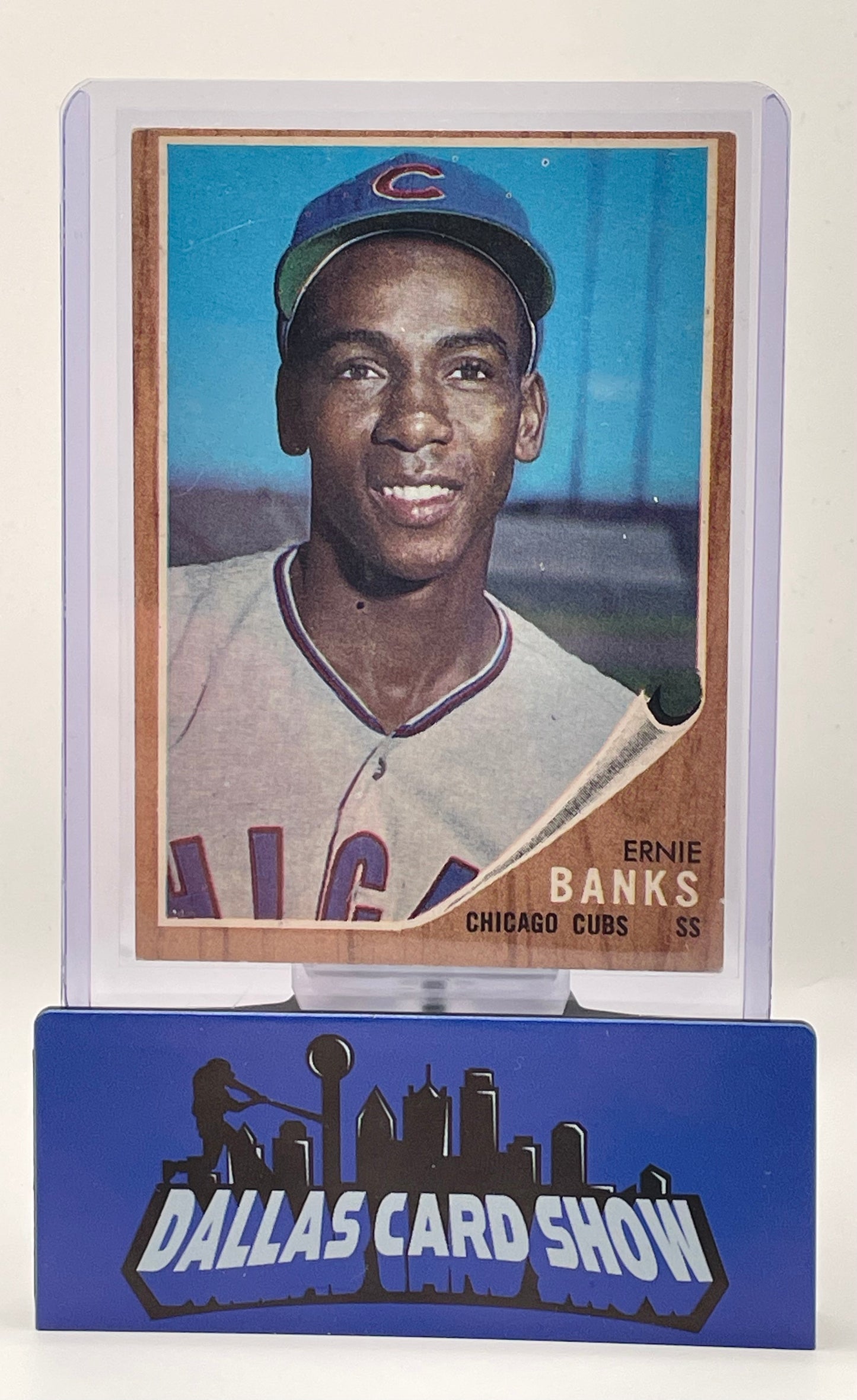 1962 Topps Ernie Banks Baseball Card #25
