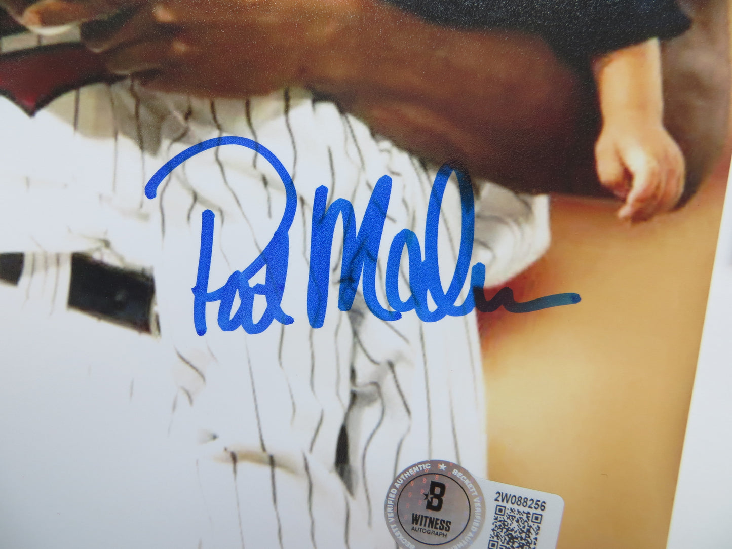 PAT PATRICK MAHOMES SR Minnesota Twins SIGNED 8x10 PHOTO Chiefs BAS