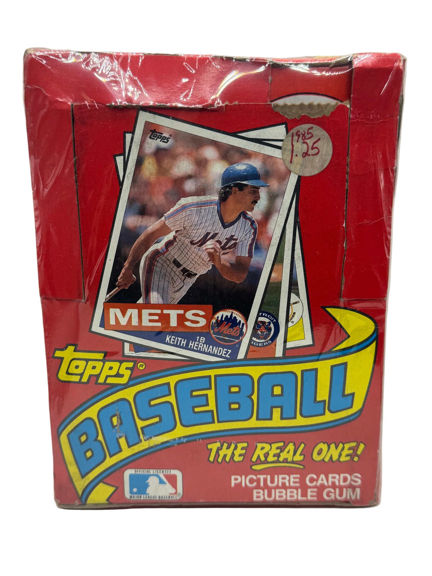 1985 Topps Baseball Wax Box Unopened With 36 Factory Sealed Packs