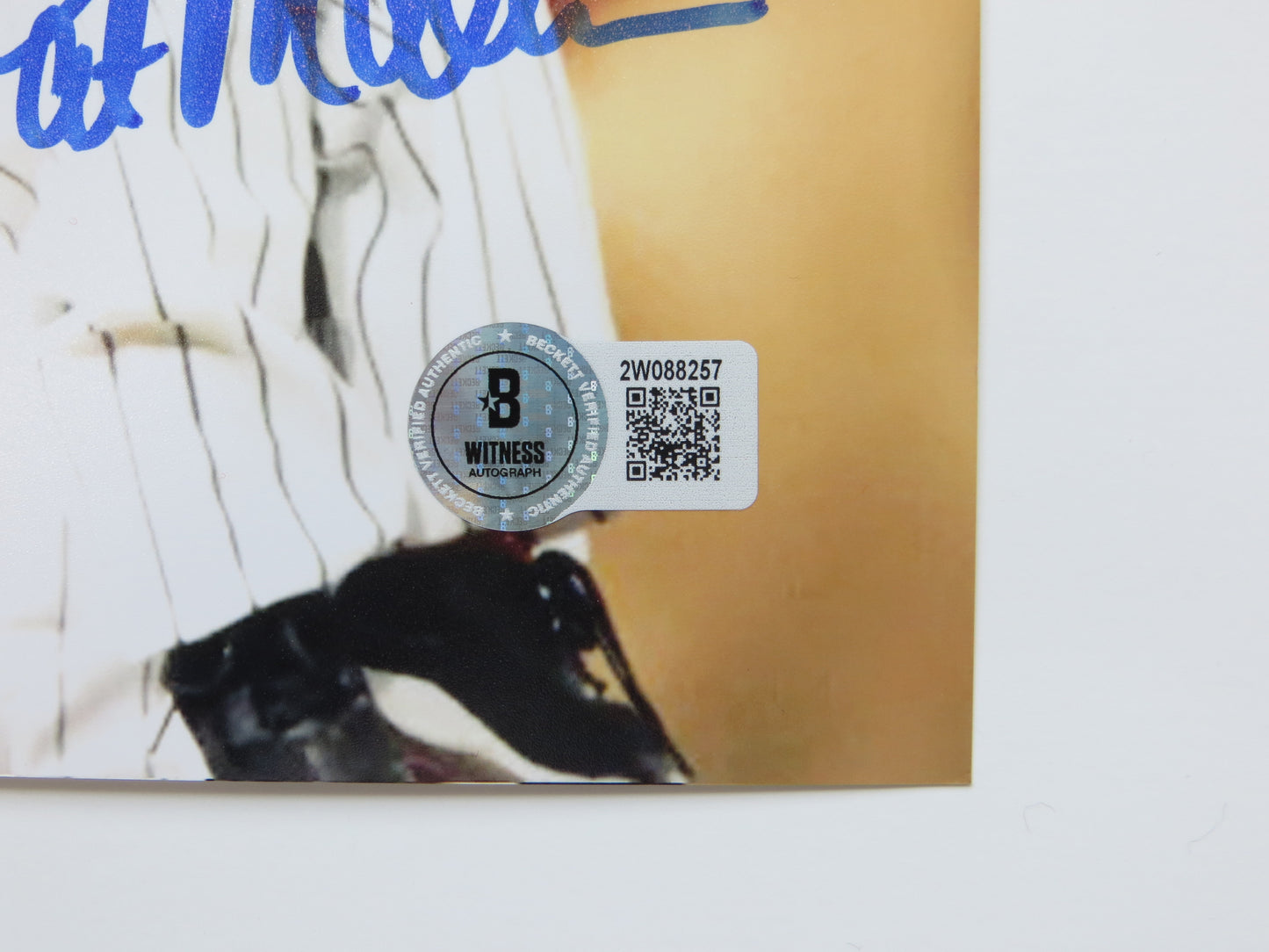PAT PATRICK MAHOMES SR Minnesota Twins SIGNED 8x10 PHOTO Chiefs BAS
