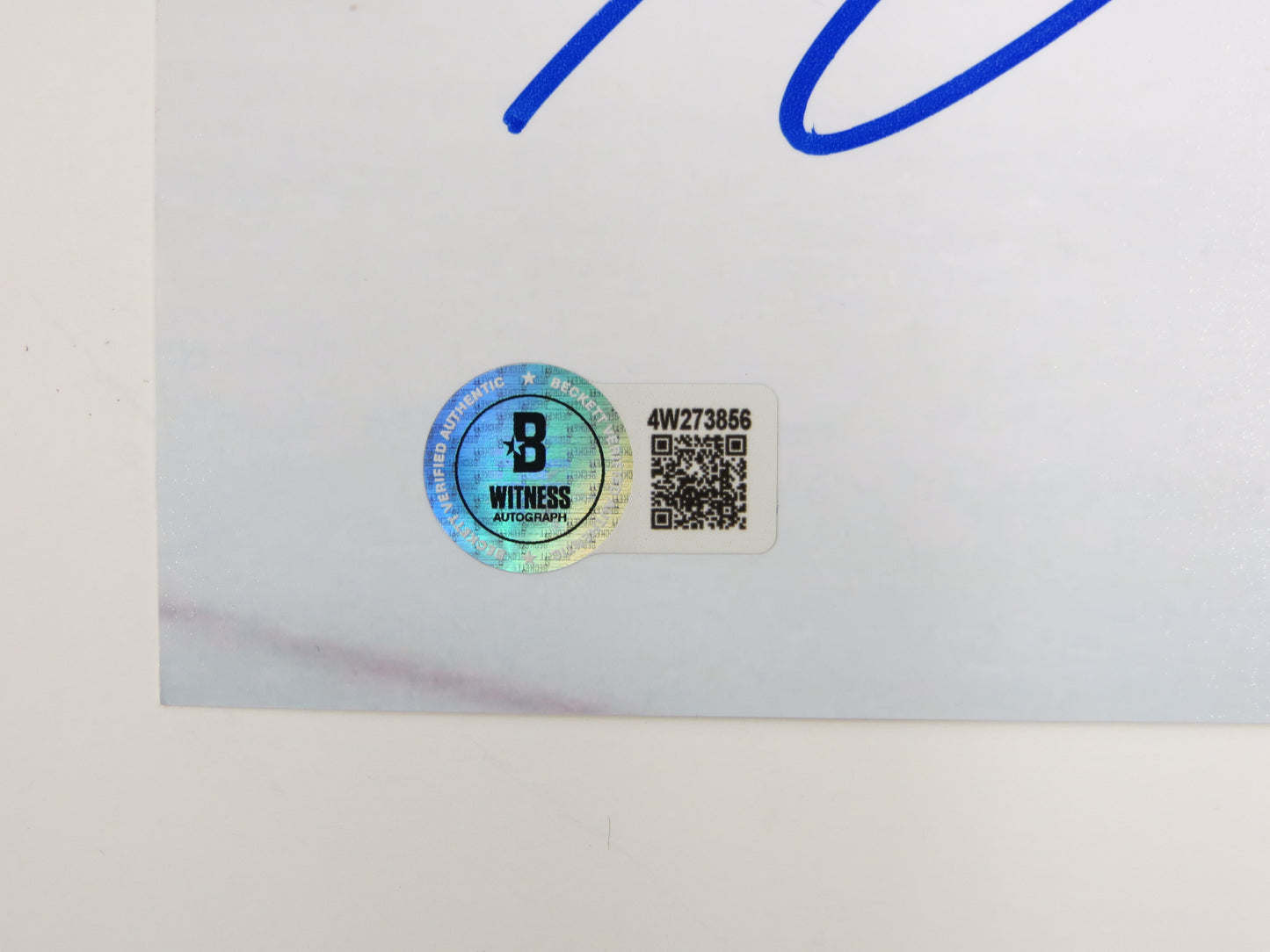 TONY HRKAC DALLAS STARS SIGNED 8x10 HOCKEY PHOTO PUCK CONTROL BAS COA