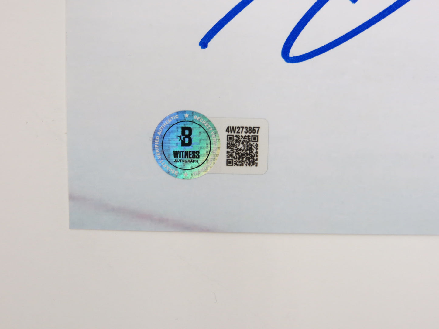 TONY HRKAC DALLAS STARS SIGNED 8x10 HOCKEY PHOTO PUCK CONTROL BAS COA