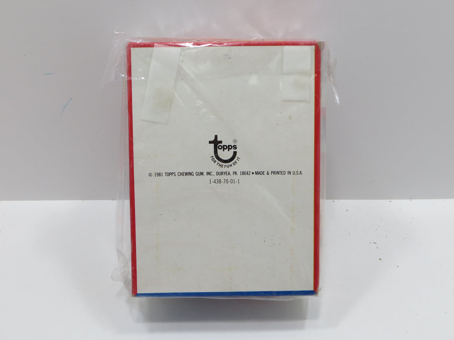 1981 TOPPS SUPERMAN 2 EMPTY BOX Lot of 2 BOXES