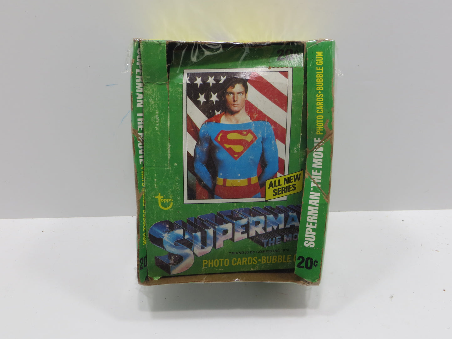 TOPPS SUPERMAN THE MOVIE EMPTY BOX