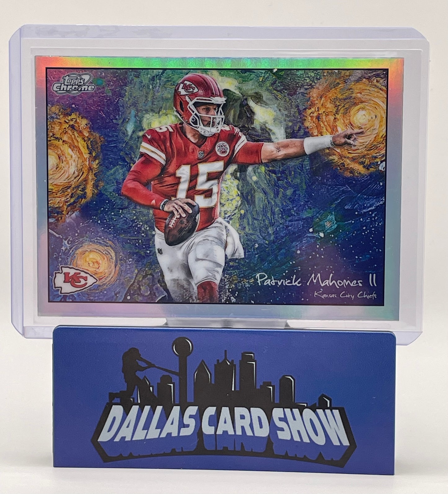 2025 Topps Chrome Cosmic #STN-14 Patrick Mahomes Starry Night
