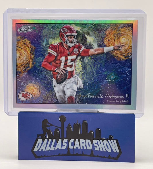 2025 Topps Chrome Cosmic #STN-14 Patrick Mahomes Starry Night