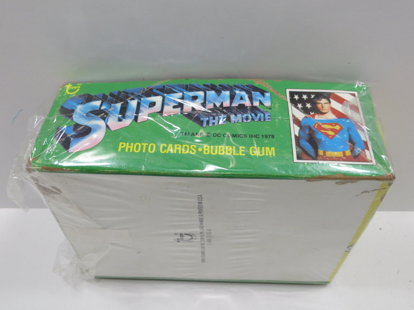 TOPPS SUPERMAN THE MOVIE EMPTY BOX