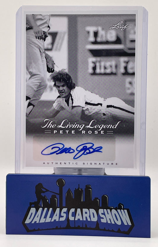 2012 Leaf The Living Legends #AU-40 Pete Rose Autograph