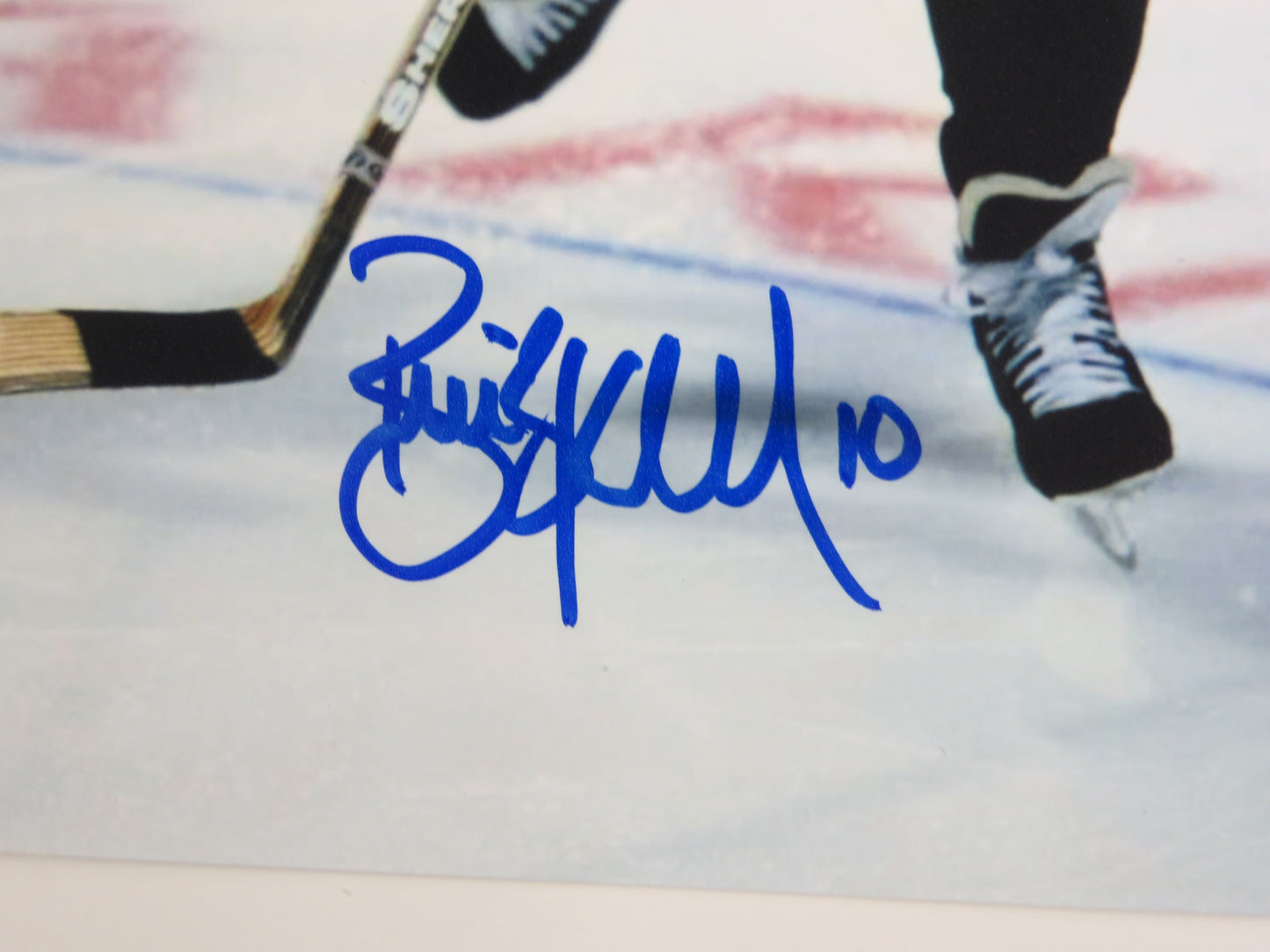 BRIAN SKRUDLAND DALLAS STARS SIGNED 8x10 PHOTO BAS COA