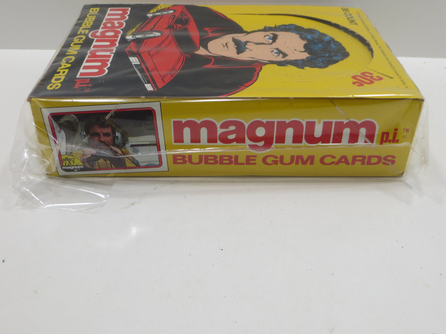 DONRUSS MAGNUM P.I. Tom Selleck EMPTY BOX Lot of 2 BOXES