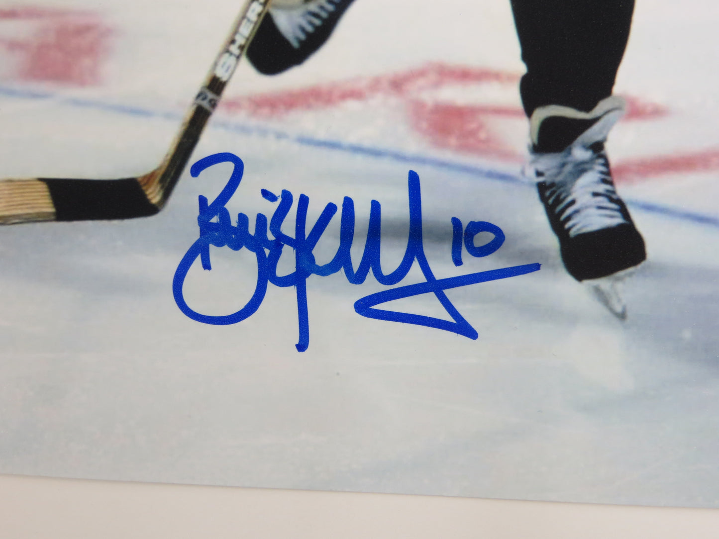 BRIAN SKRUDLAND DALLAS STARS SIGNED 8x10 PHOTO BAS COA
