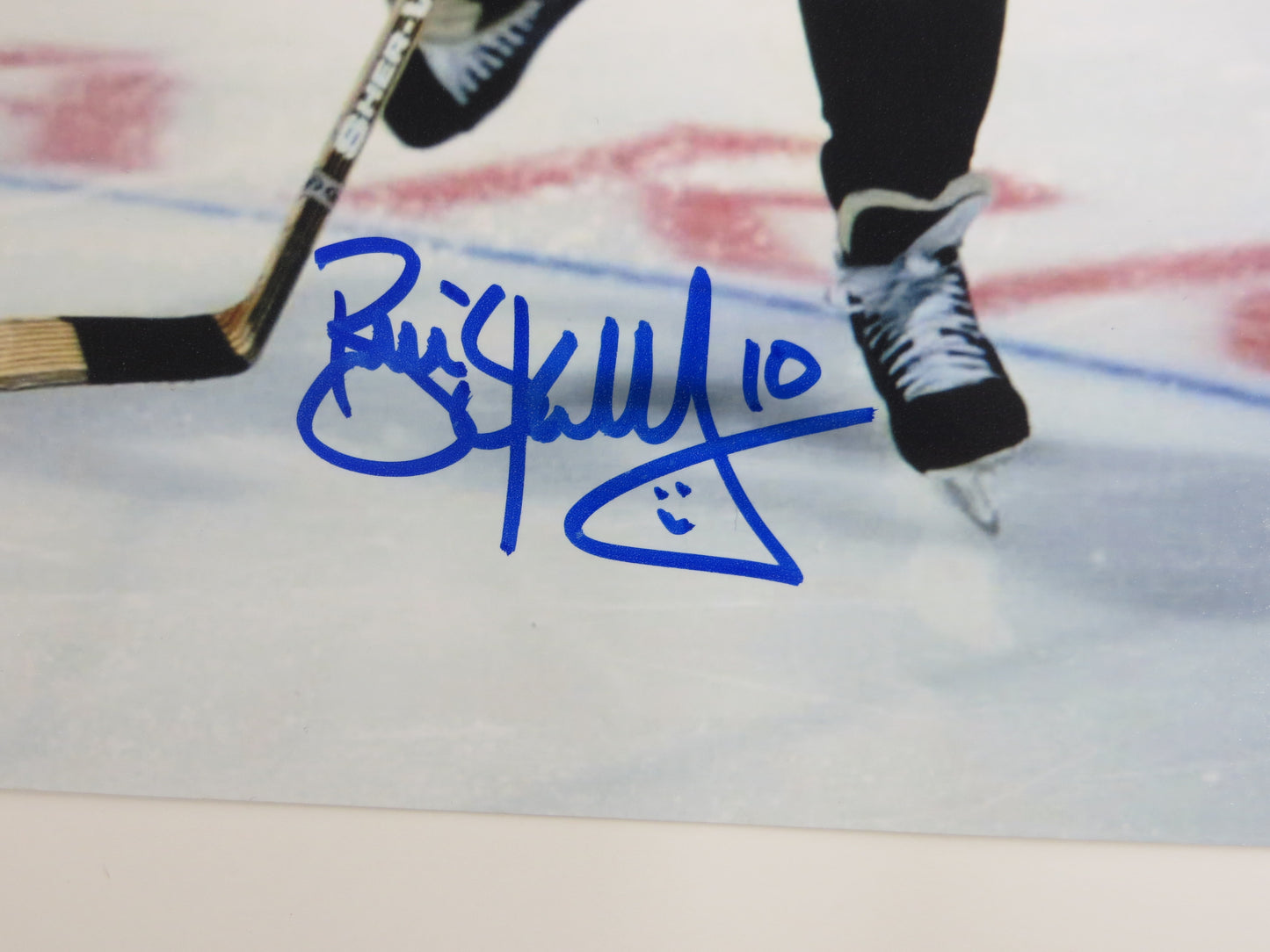 BRIAN SKRUDLAND DALLAS STARS SIGNED 8x10 PHOTO BAS COA