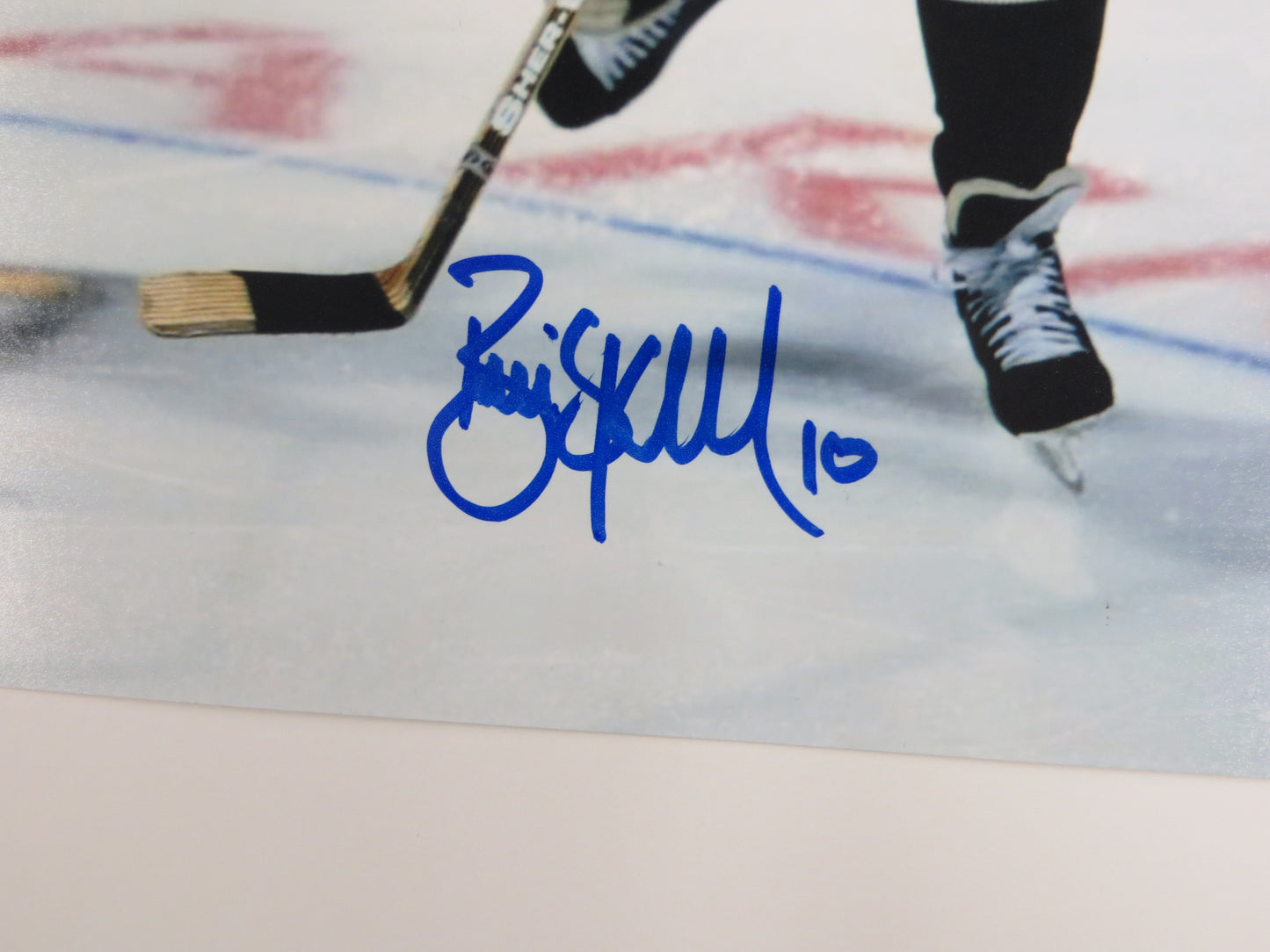 BRIAN SKRUDLAND DALLAS STARS SIGNED 8x10 PHOTO BAS COA