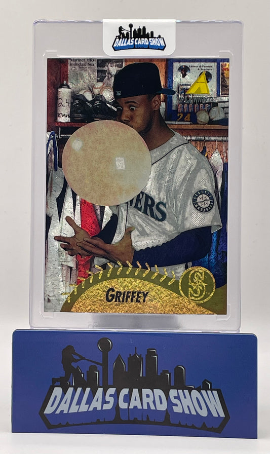 1995 Pinnacle Museum Collection #128 Ken Griffey Jr. * Bubble Gum Card!!
