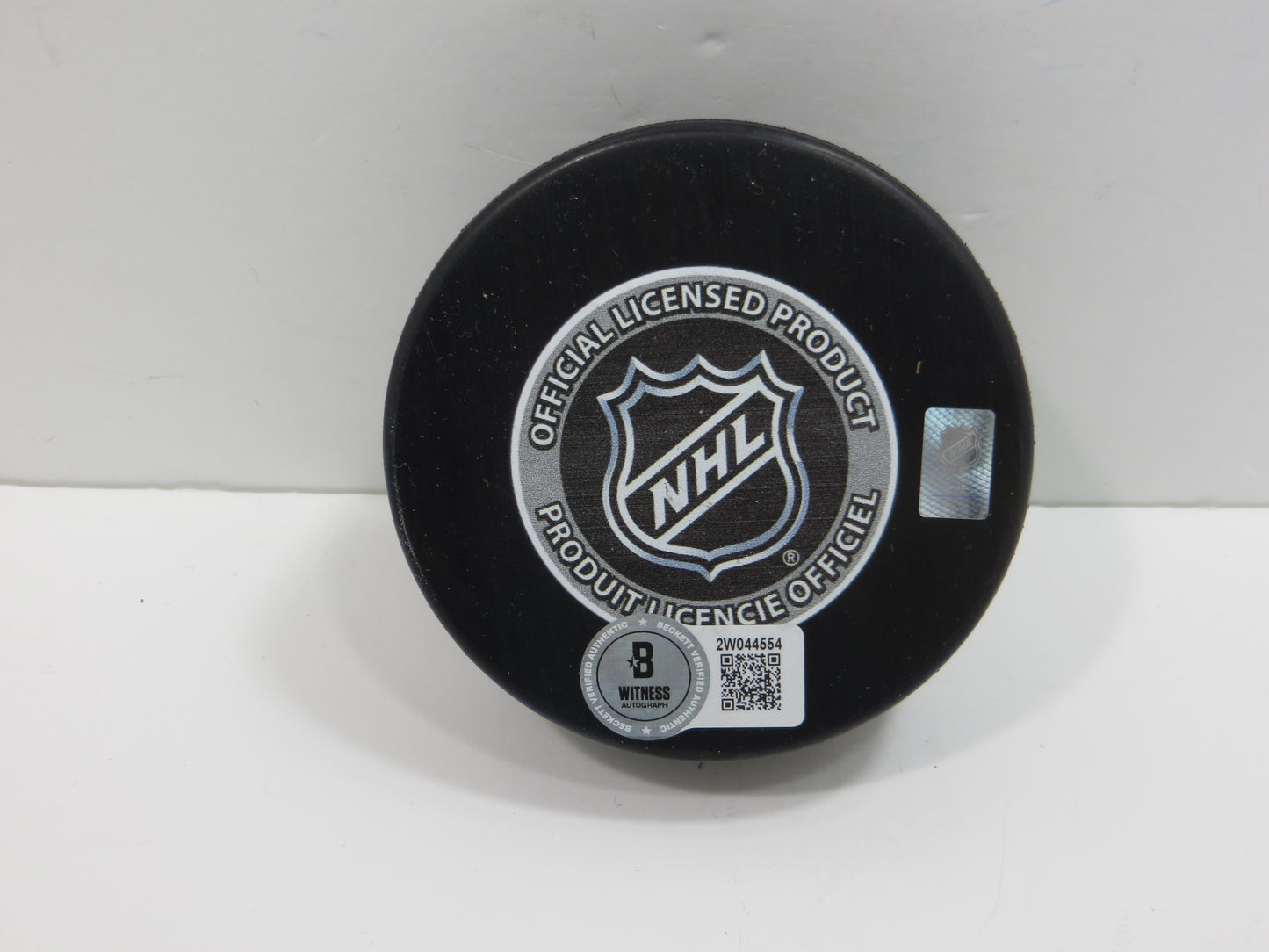 ED BELFOUR DALLAS STARS 1999 STANLEY CUP SIGNED HOCKEY PUCK BAS COA