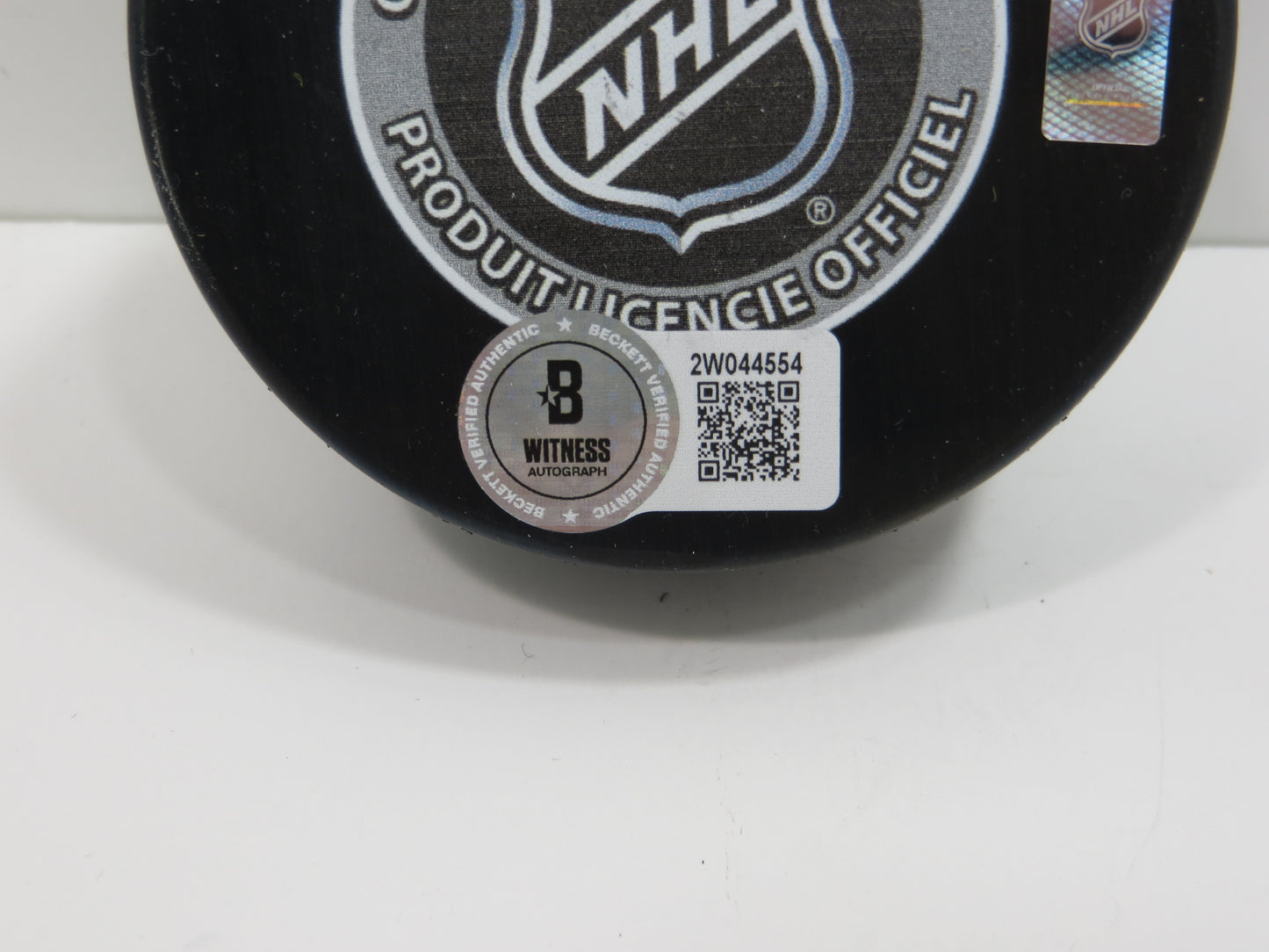 ED BELFOUR DALLAS STARS 1999 STANLEY CUP SIGNED HOCKEY PUCK BAS COA