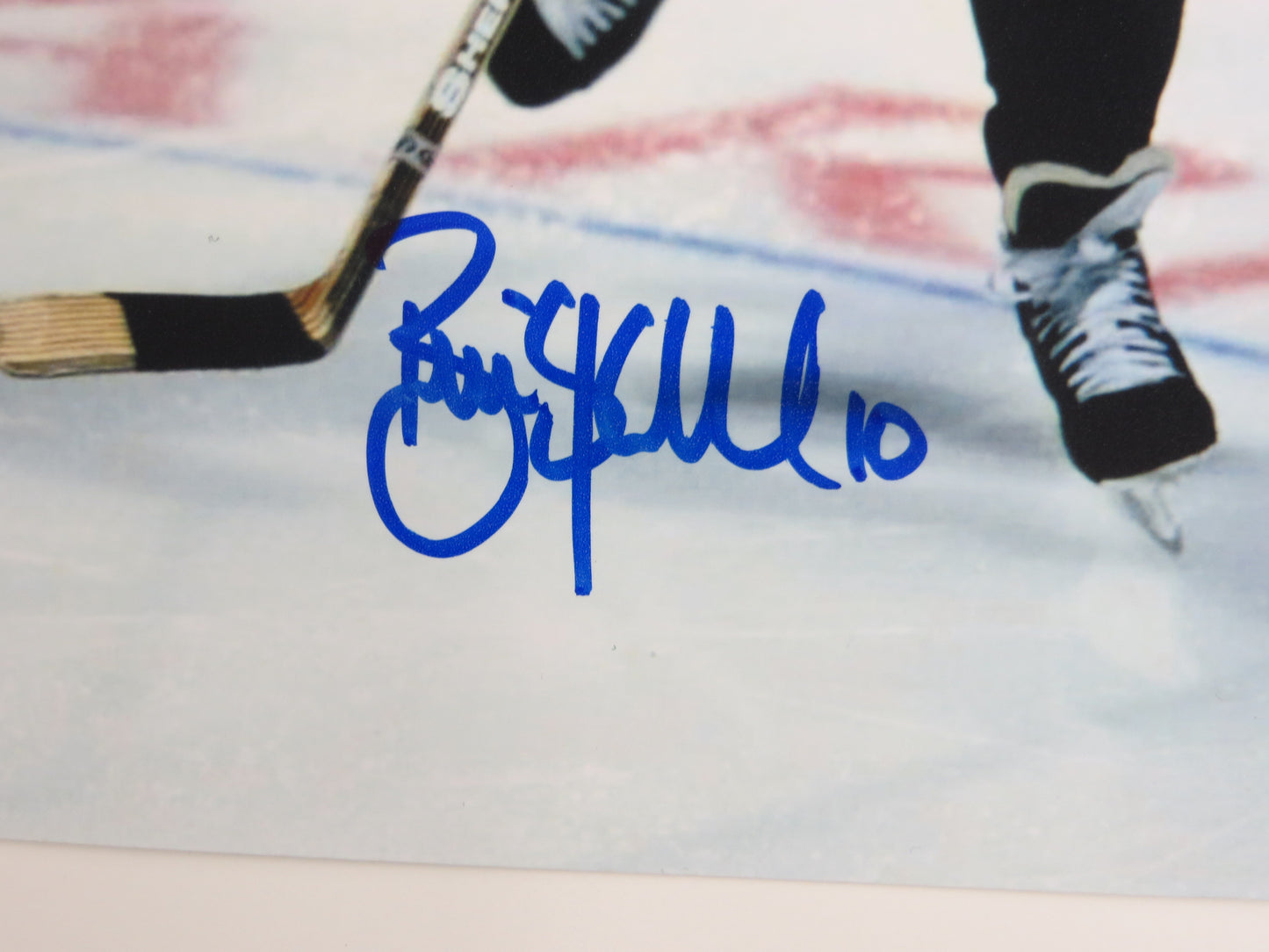 BRIAN SKRUDLAND DALLAS STARS SIGNED 8x10 PHOTO BAS COA