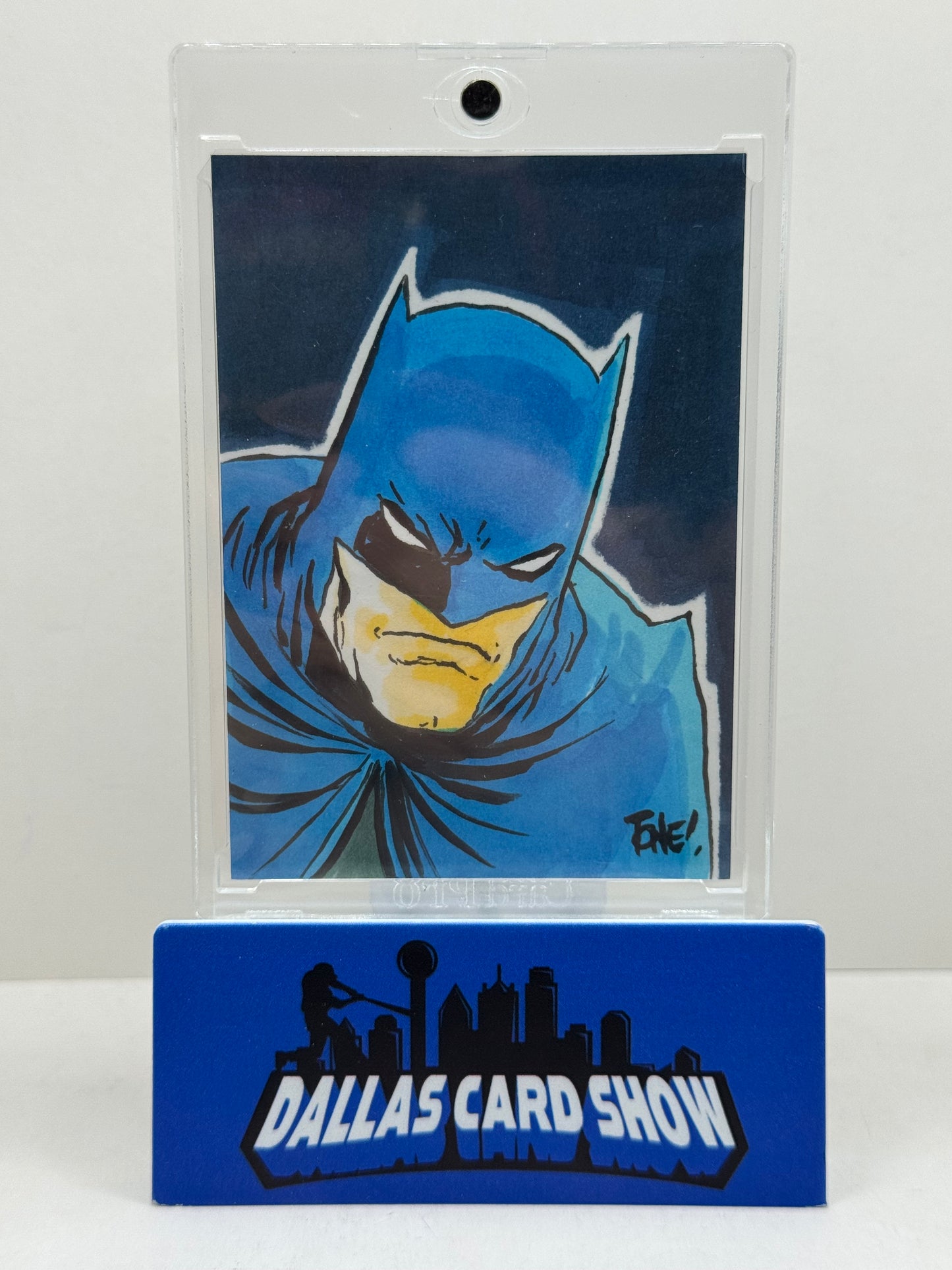 2024 Dallas Card Show One of a Kind Batman Sketch Card by Tone Rodriguez