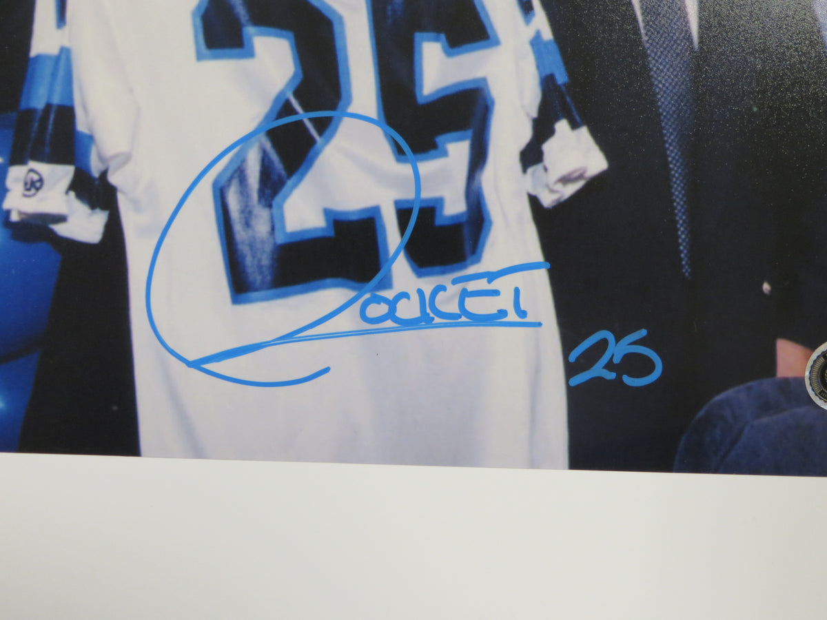 RAGHIB "ROCKET" ISMAIL SIGNED 8x10 Toronto Argonauts BRUCE McNALL BAS