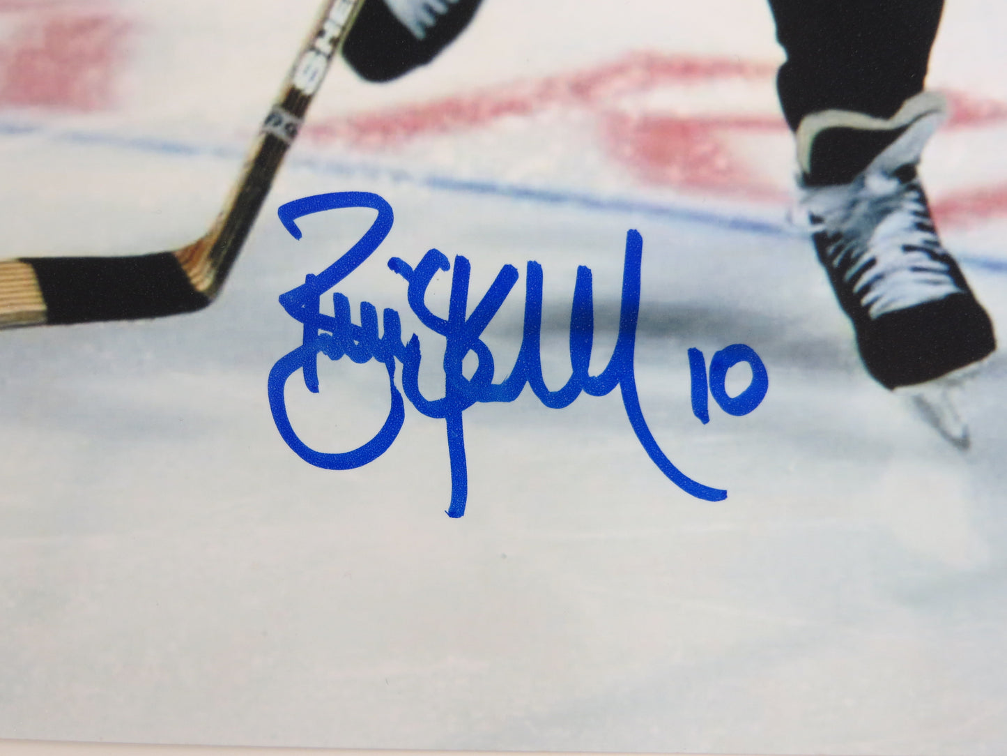 BRIAN SKRUDLAND DALLAS STARS SIGNED 8x10 PHOTO BAS COA